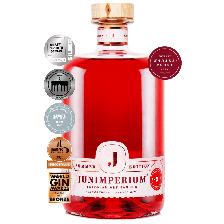 Junimperium Distillery Eesti auhinnatuim käsitöödžinnivabrik