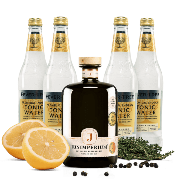 Junimperium Blended Dry Gin G&T Party kokteilikomplekt